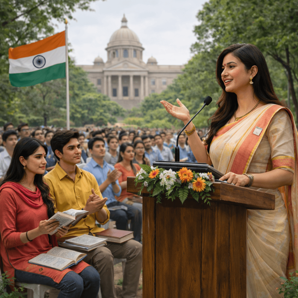 Motivational speech event