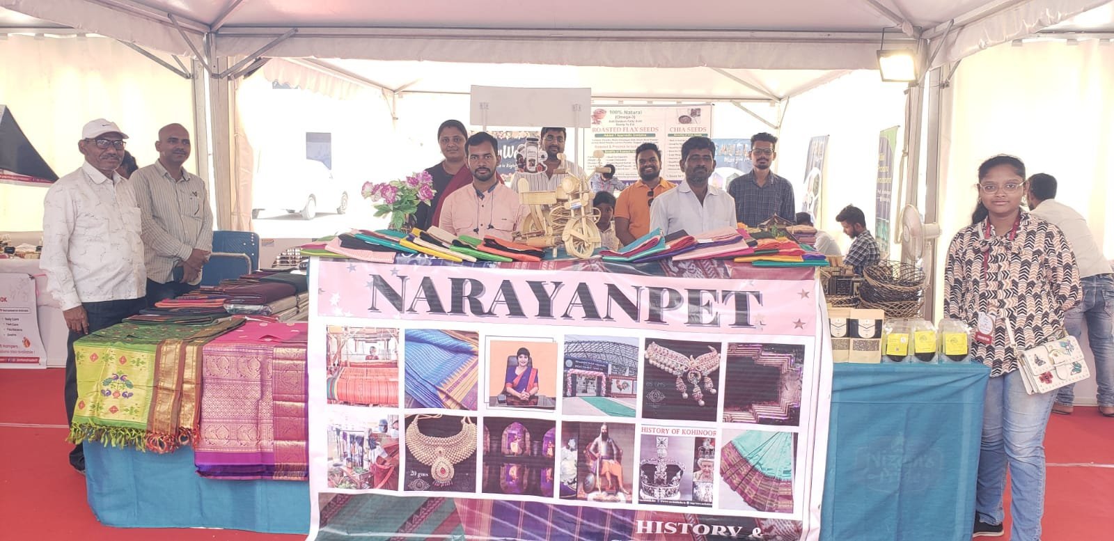 Aarunya at Style Tatva Exhibition Hyderabad