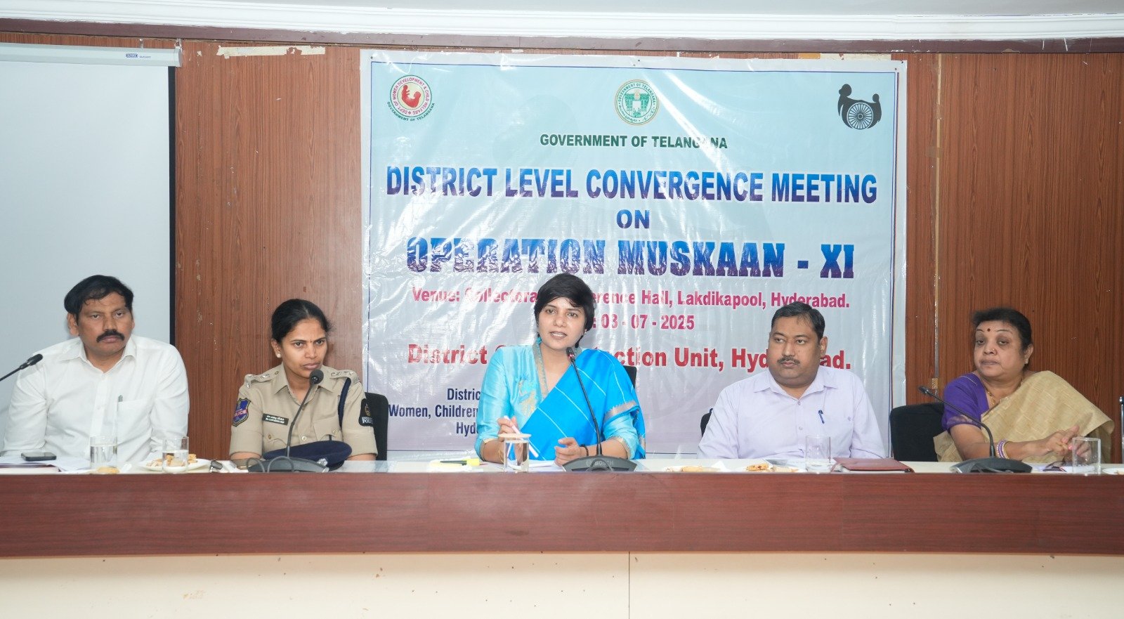 Hyderabad Hosts Operation Muskan-XI 2025 Meeting