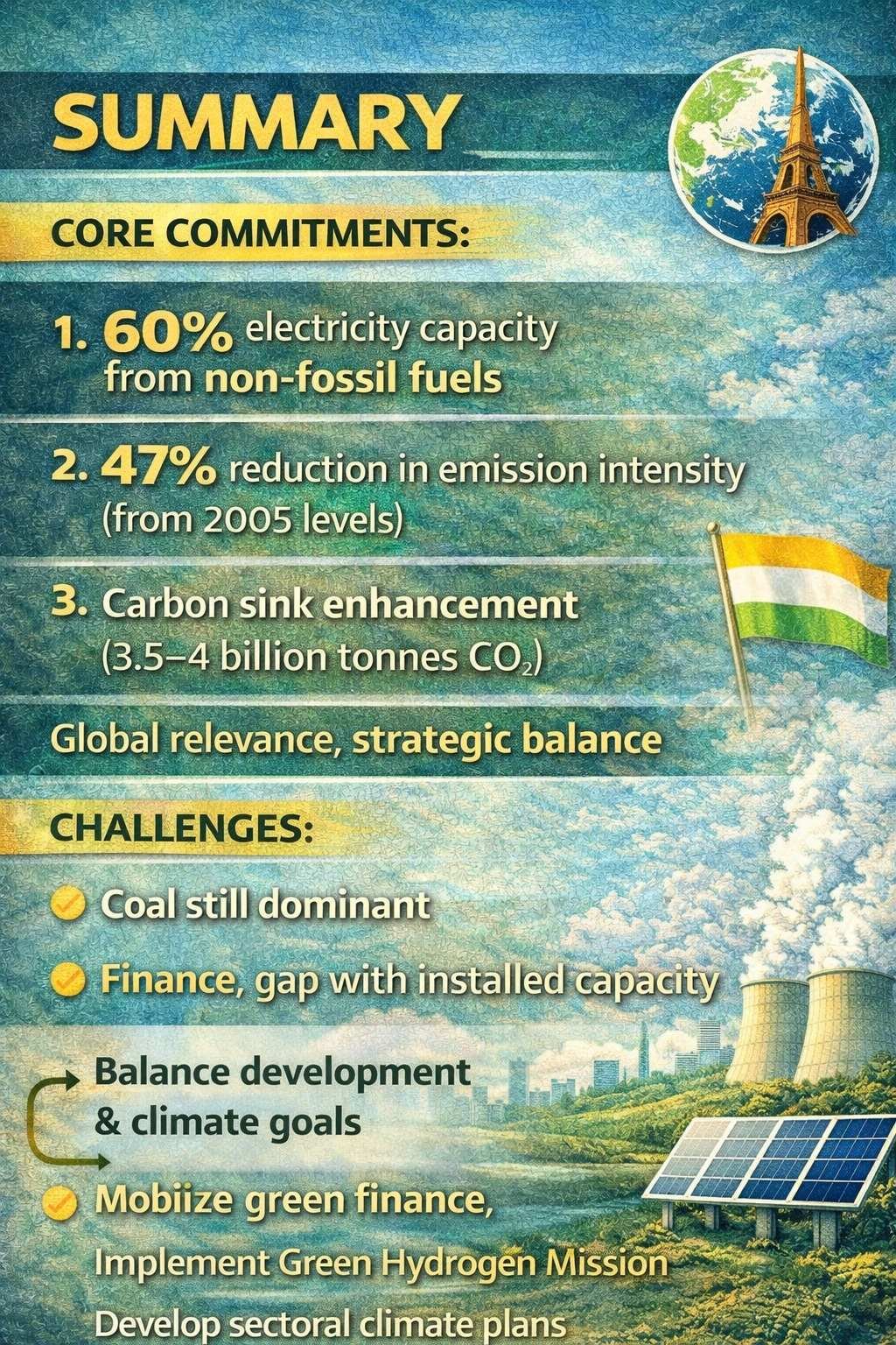 INDIA UPDATES NDCs (2035)
