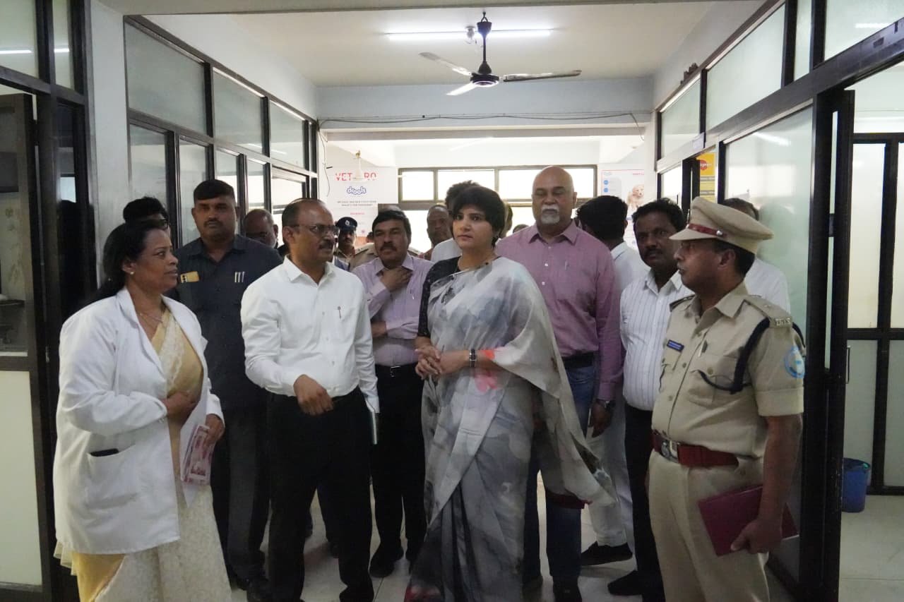 Four multi-specialty hospitals are serving animal healthcare in the district, said the District Collector.