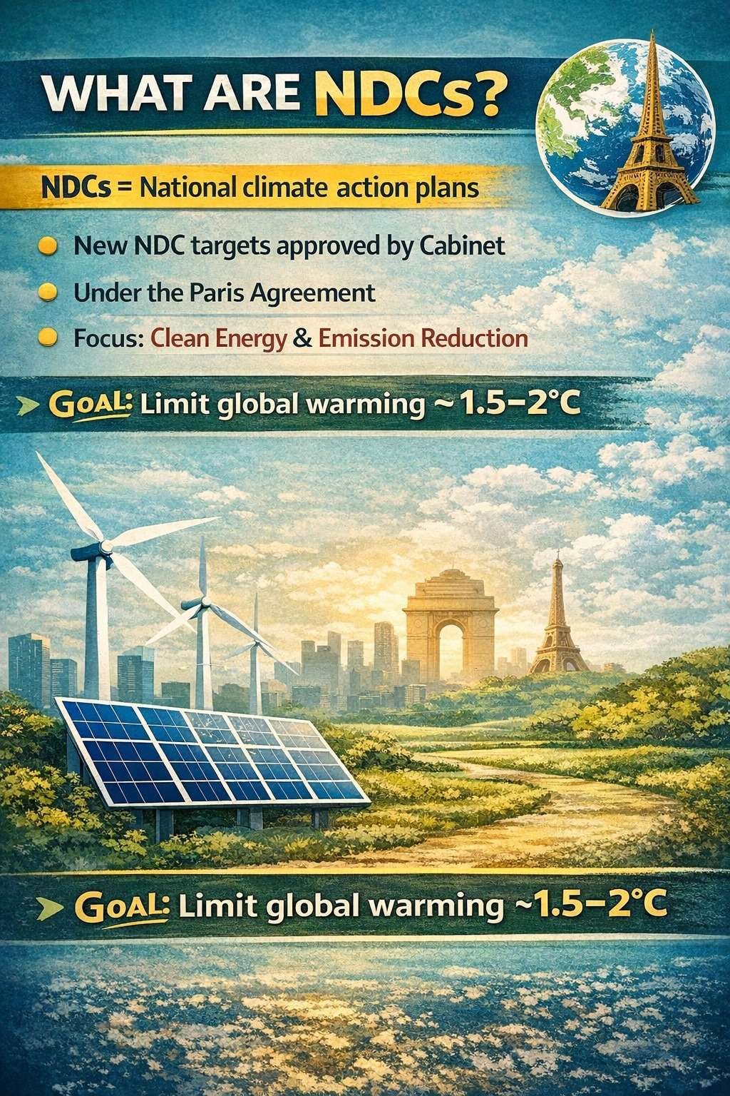 INDIA UPDATES NDCs (2035)