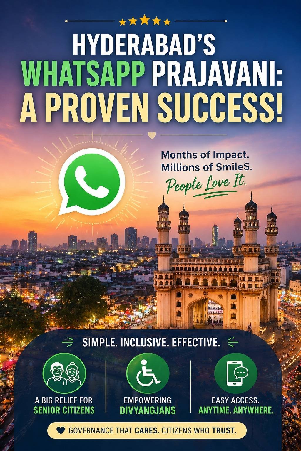 Hyderabad’s WhatsApp Prajavani: A Proven Success!