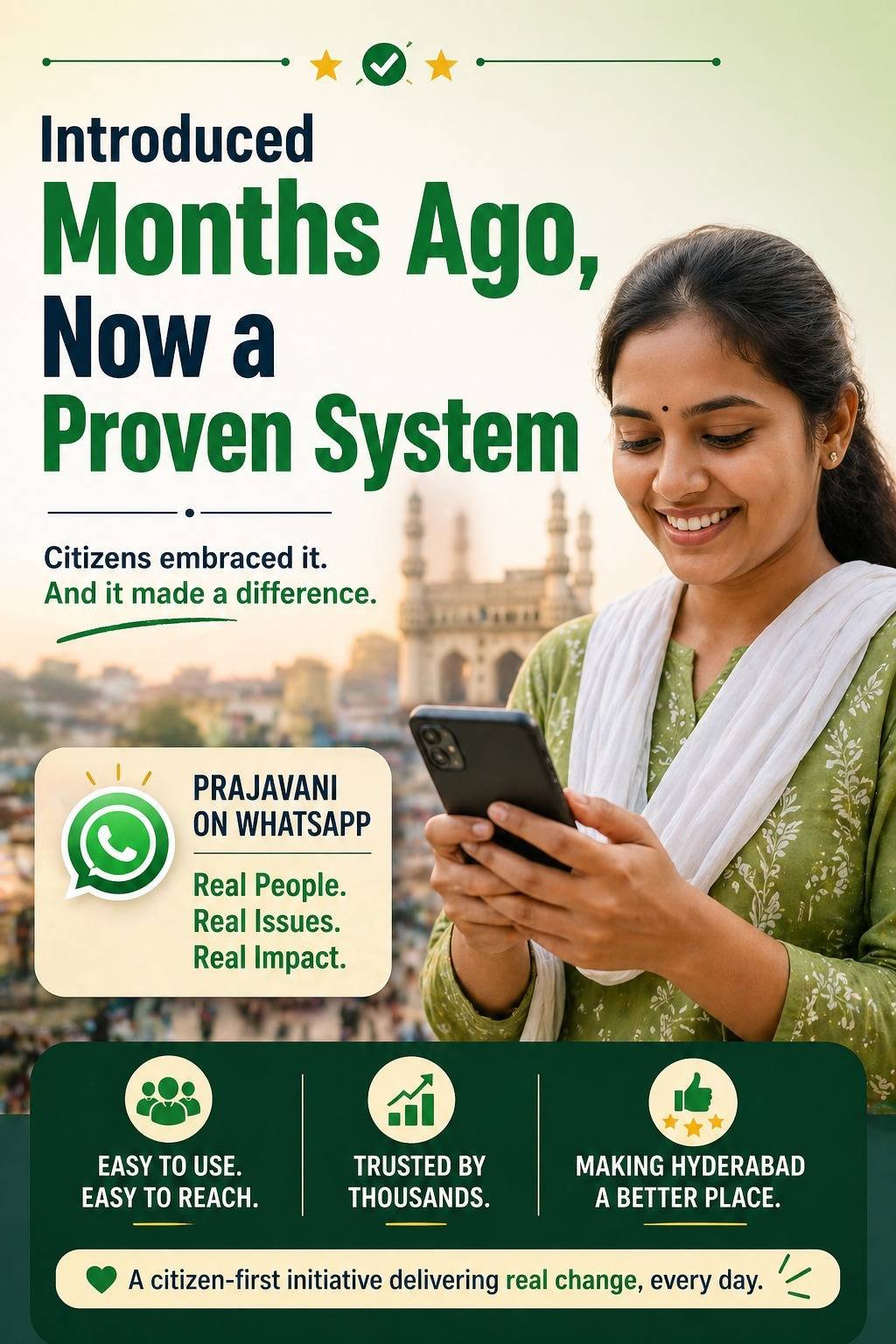Hyderabad’s WhatsApp Prajavani: A Proven Success!