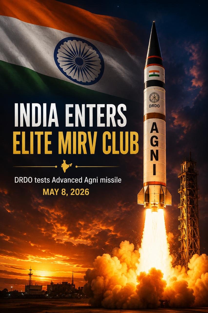 INDIA ENTERS ELITE MIRV CLUB