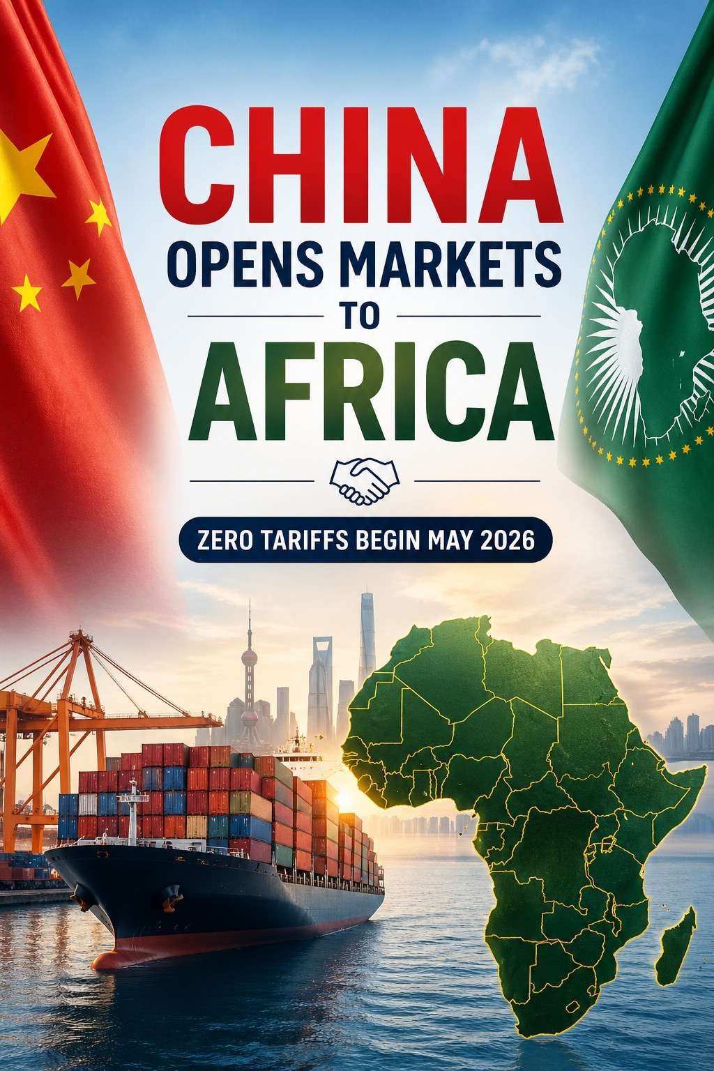 CHINA OPENS MARKETS TO AFRICA