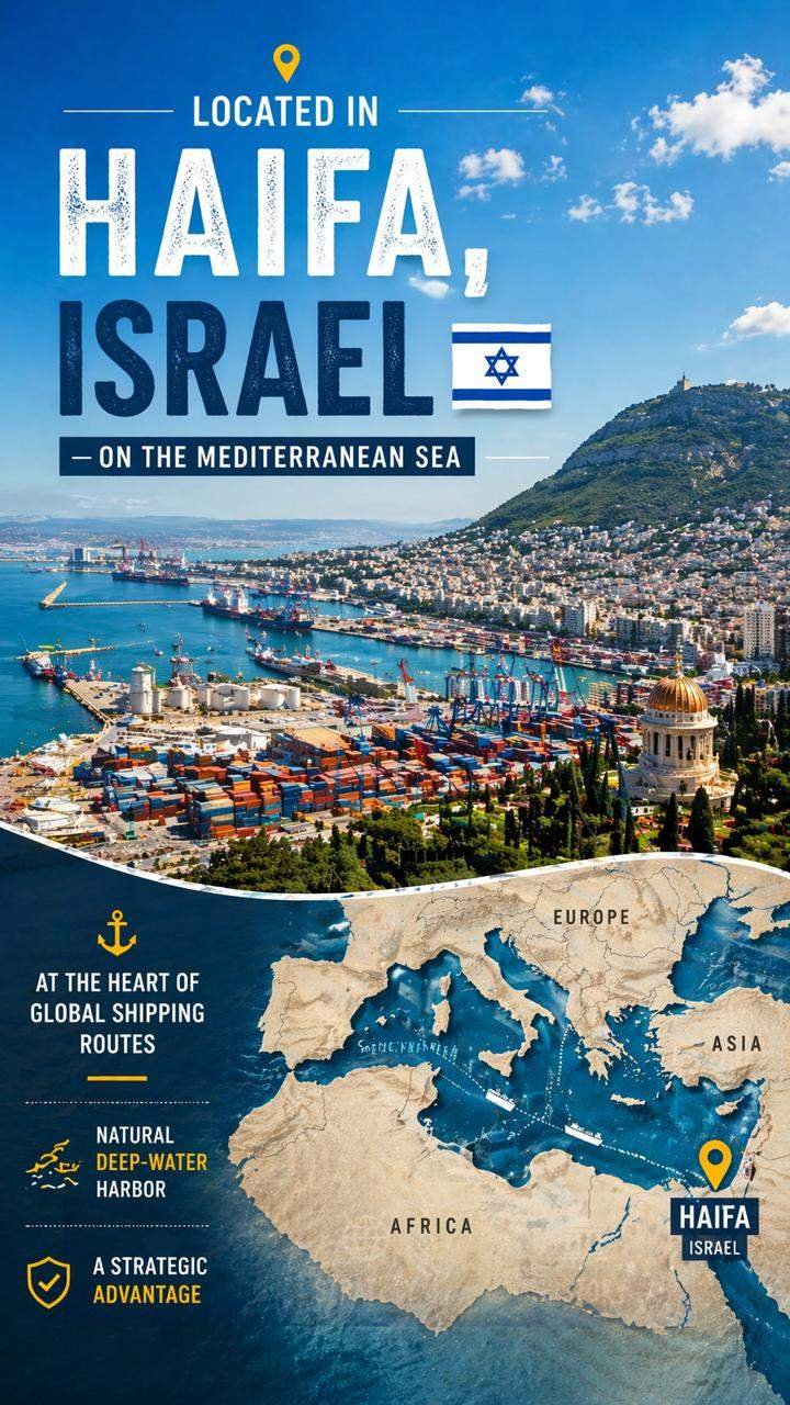 PORT OF HAIFA ISRAEL’S MARITIME GATEWAY