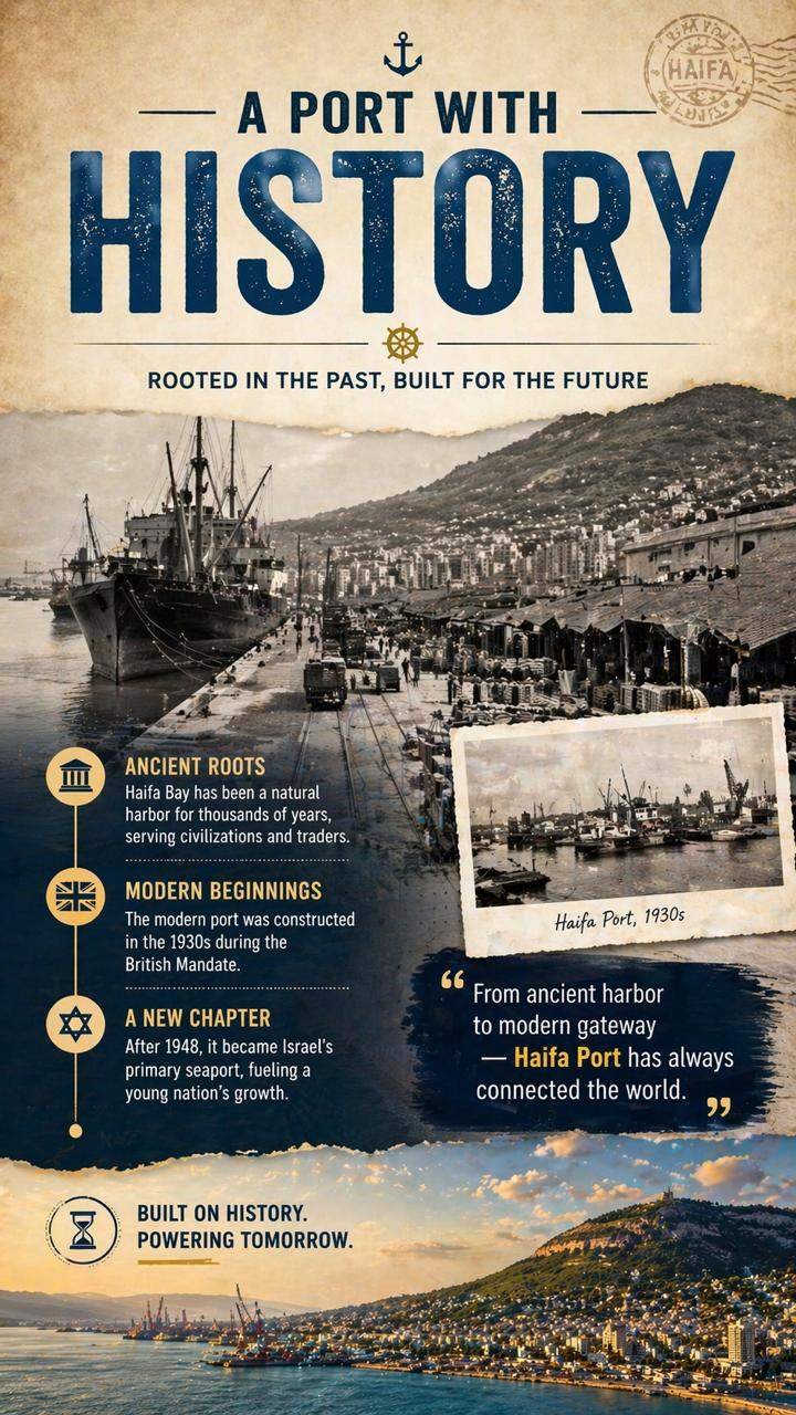 PORT OF HAIFA ISRAEL’S MARITIME GATEWAY