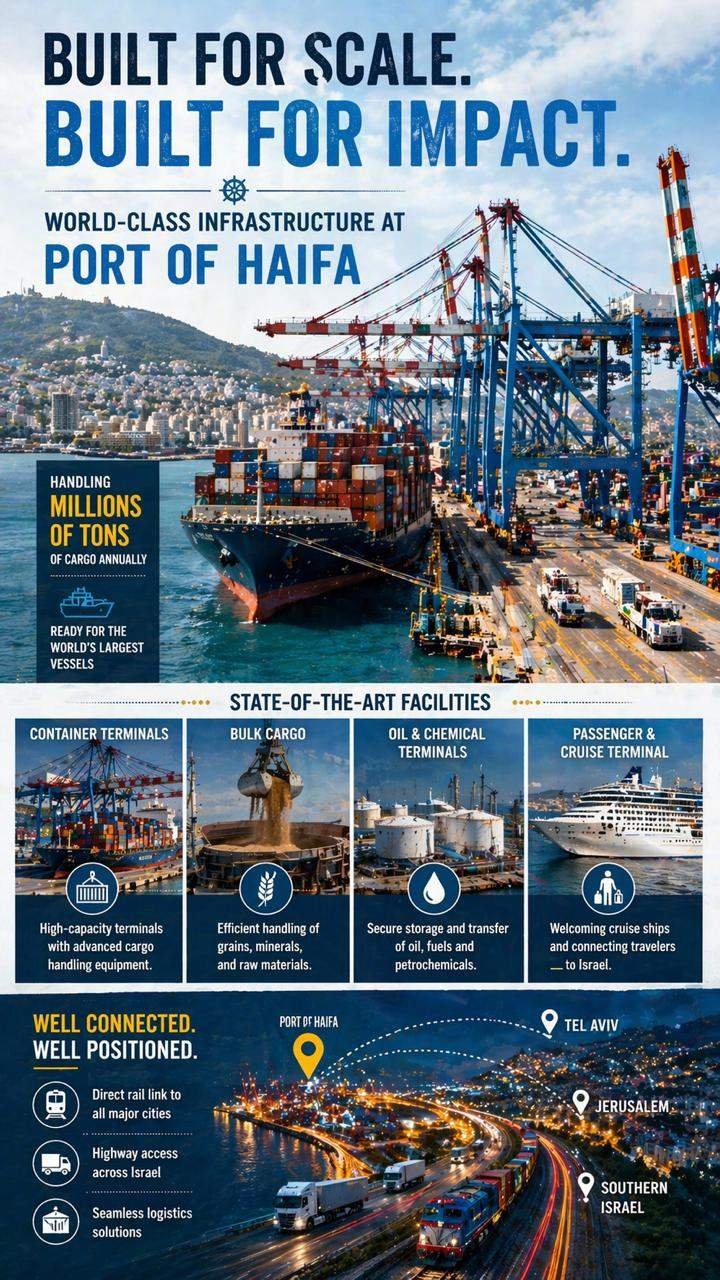 PORT OF HAIFA ISRAEL’S MARITIME GATEWAY