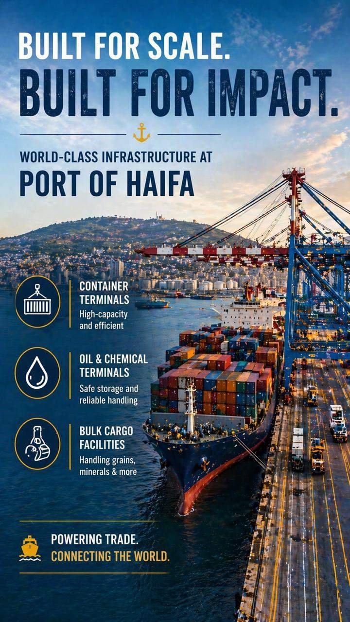 PORT OF HAIFA ISRAEL’S MARITIME GATEWAY