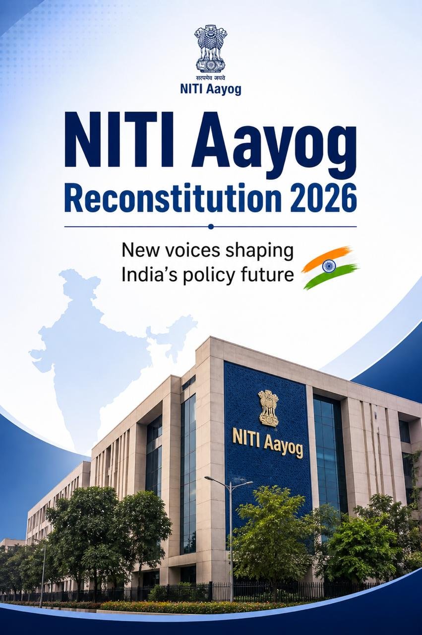 NITI Aayog Reconstitution 2026
