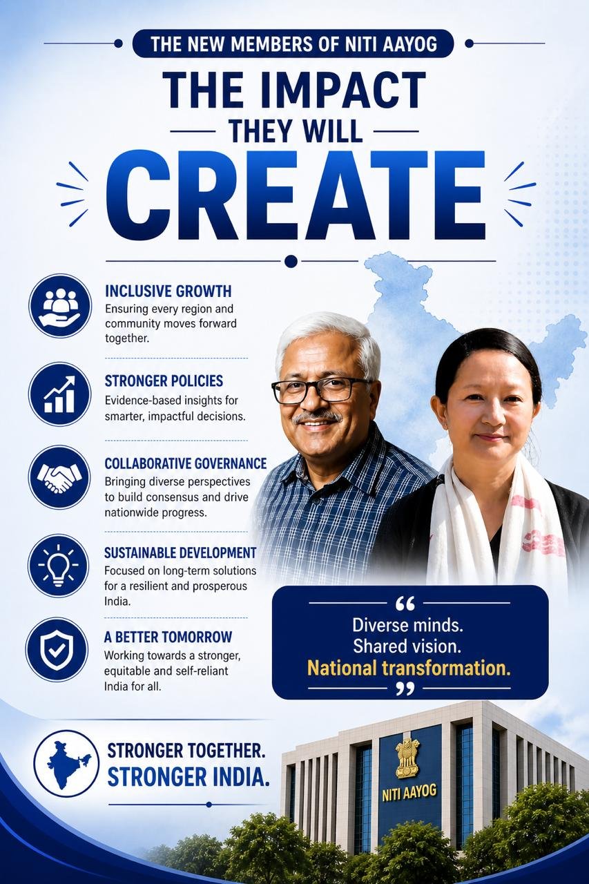NITI Aayog Reconstitution 2026