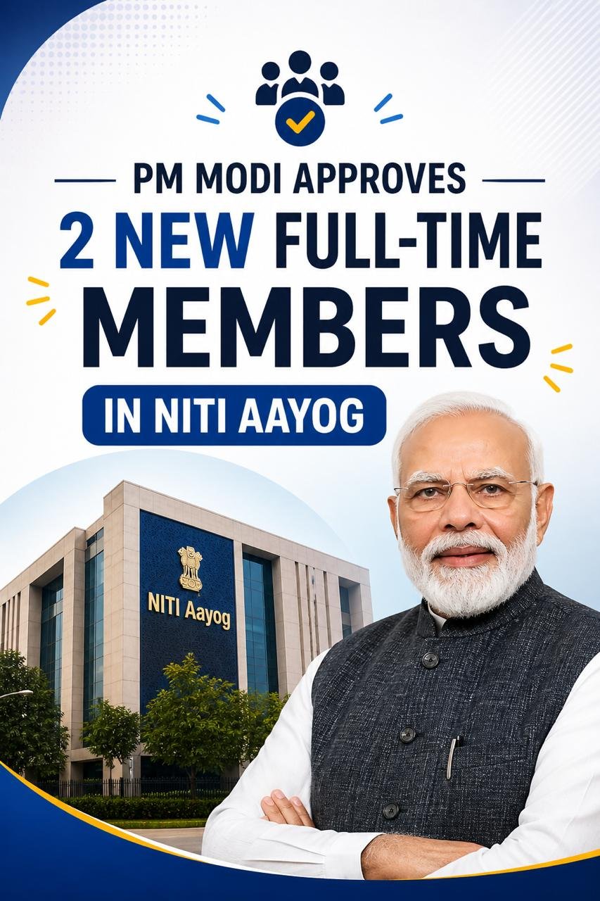NITI Aayog Reconstitution 2026