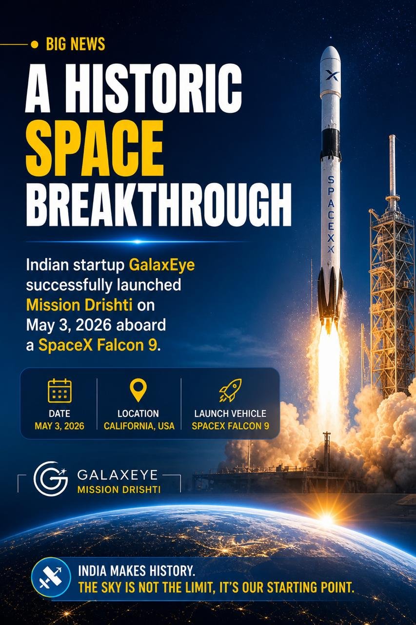 India Launches World’s First Optosar Satellite