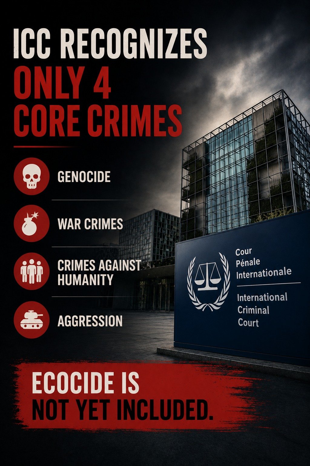 Ecocide |  Should Massive Environmental  Destruction Become an International Crime ?