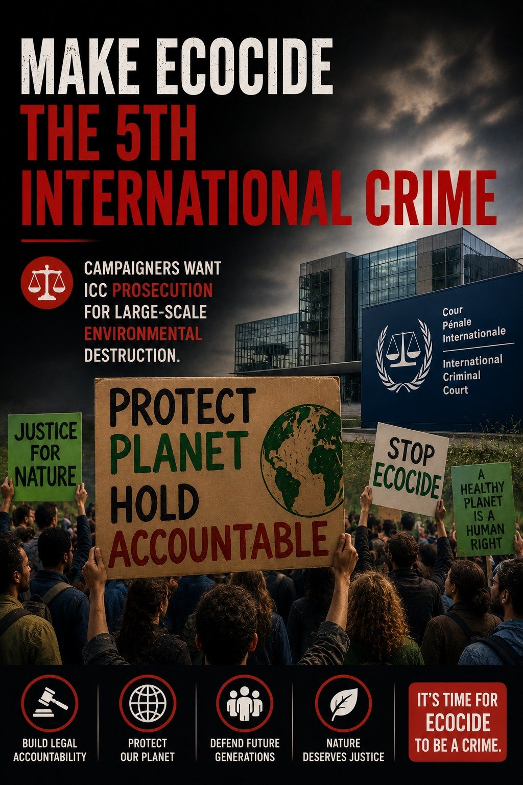 Ecocide |  Should Massive Environmental  Destruction Become an International Crime ?