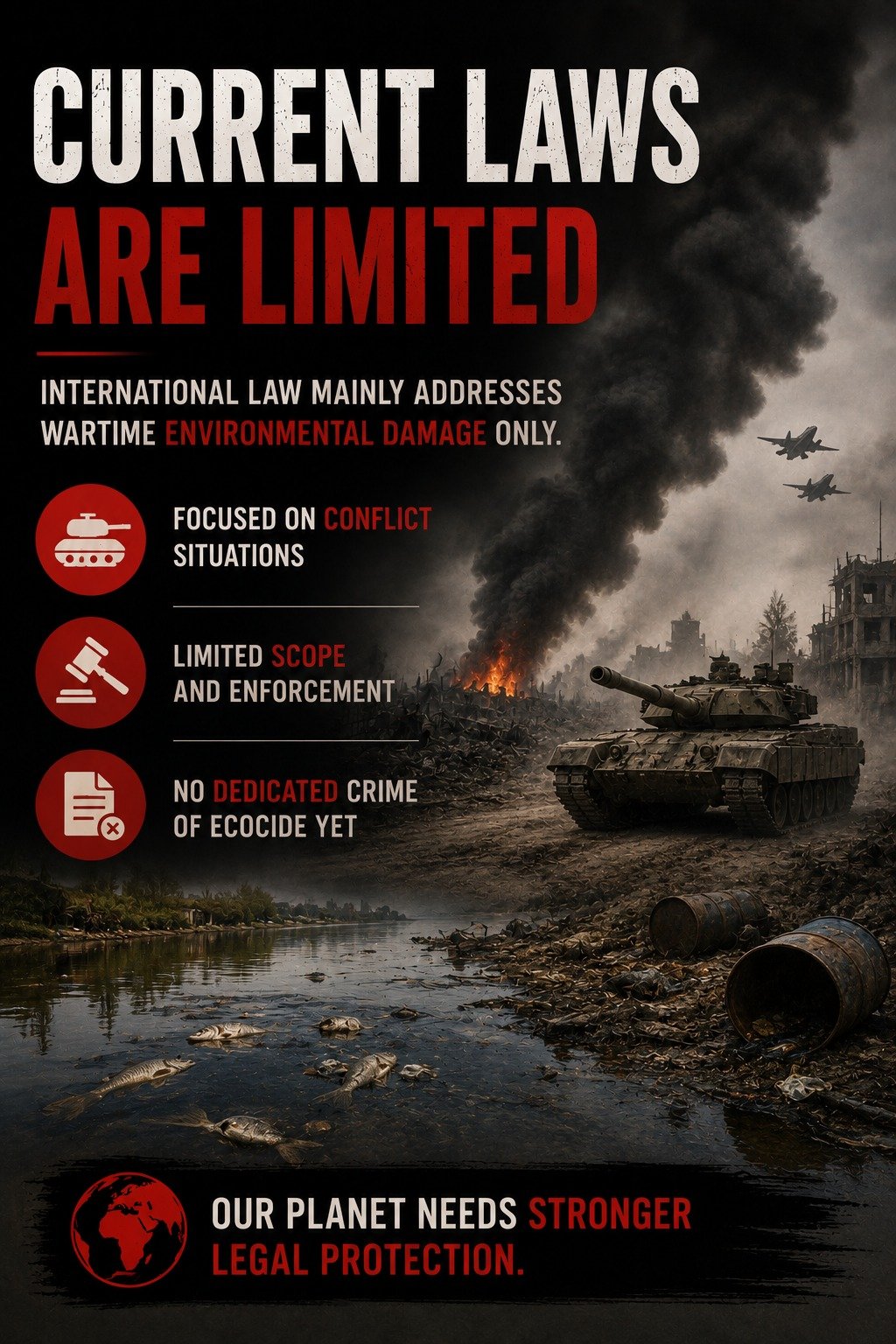 Ecocide |  Should Massive Environmental  Destruction Become an International Crime ?