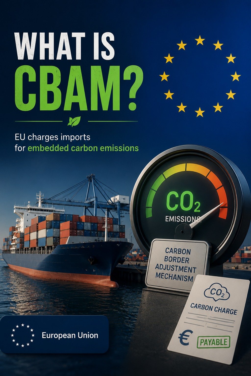 CBAM VS INDIA | EUROPE’S CARBON TAX ERA BEGINS