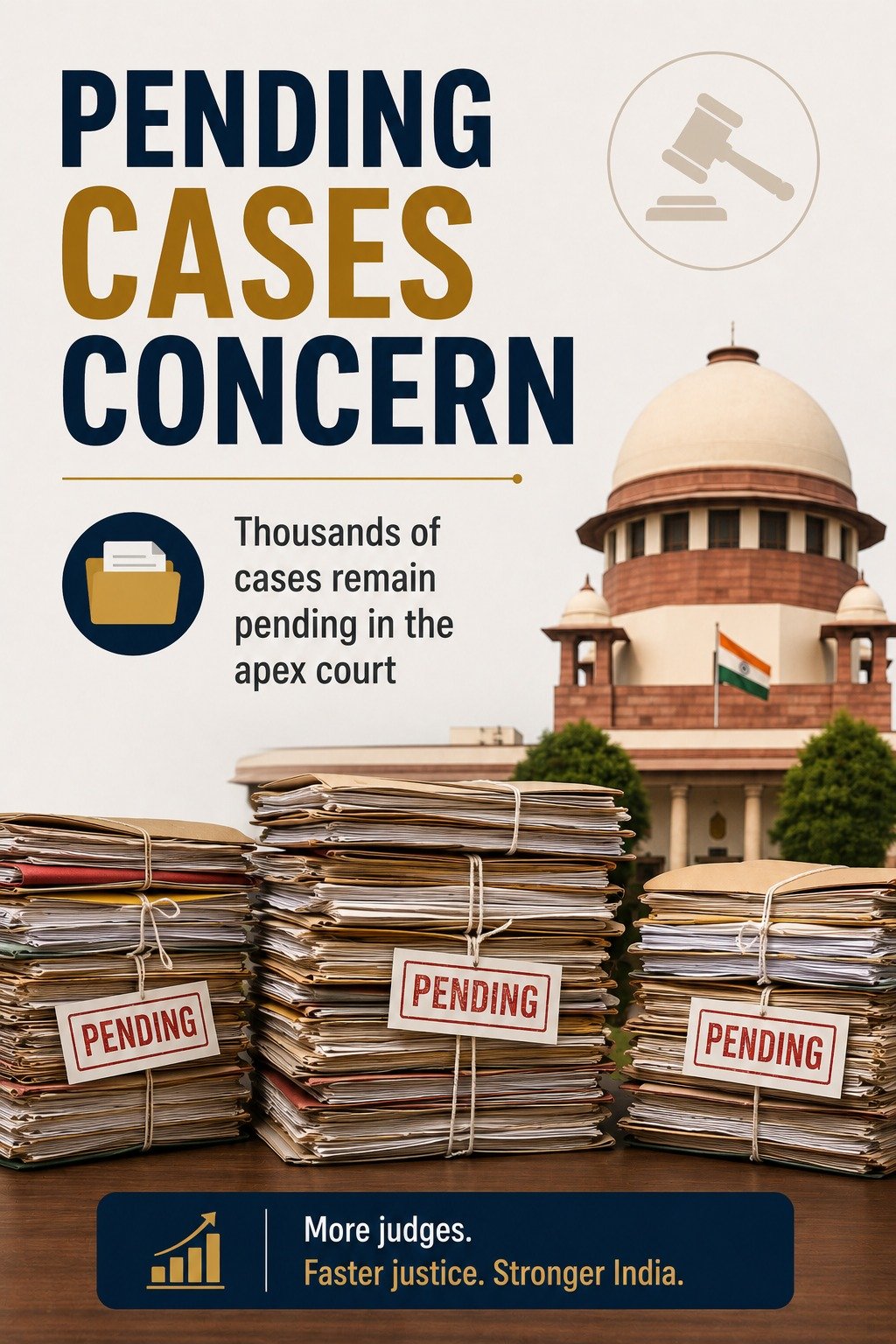 SUPREME COURT EXPANSION Judge strength to rise from 34 to 38