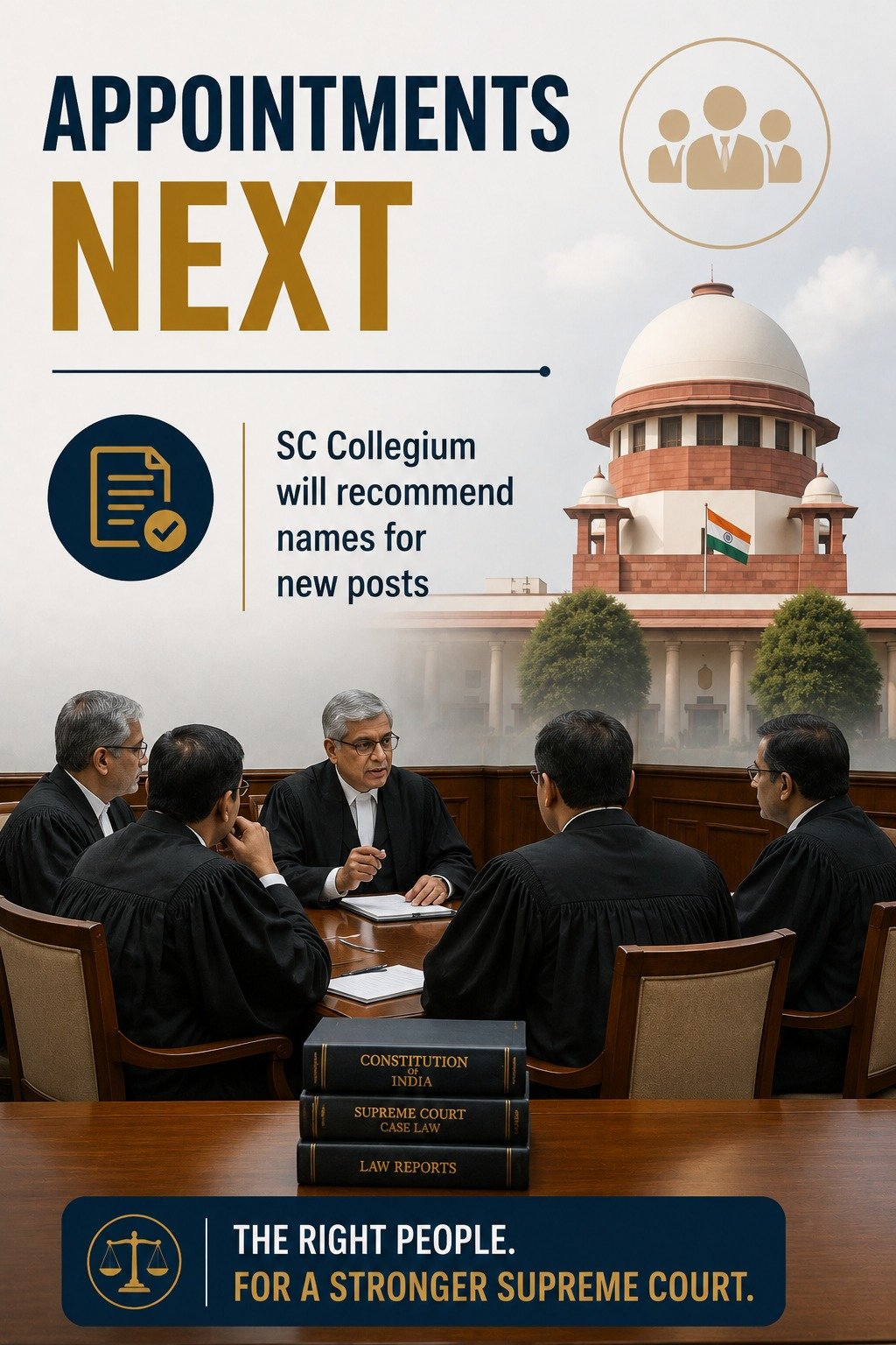 SUPREME COURT EXPANSION Judge strength to rise from 34 to 38