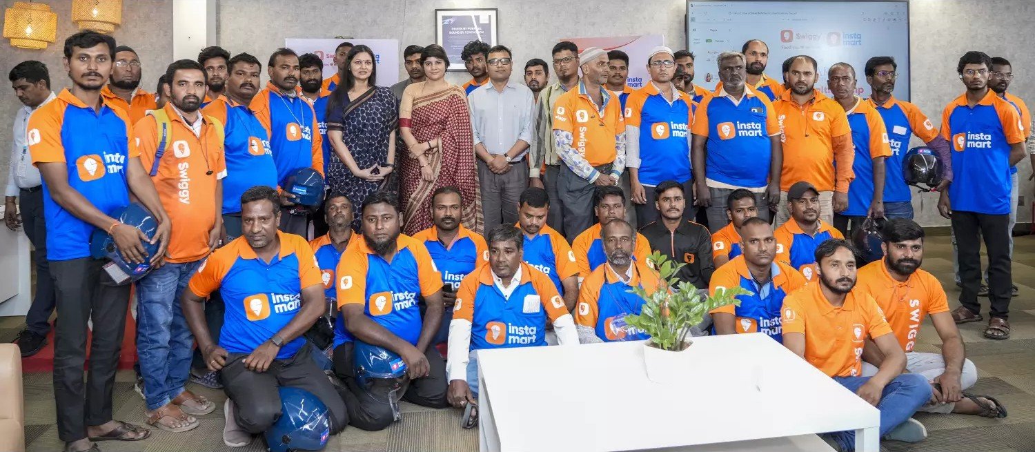 Health Camp for Swiggy Delivery Partners Held in Hyderabad